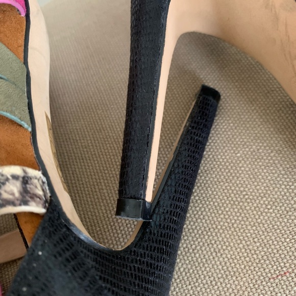 Strappy Stiletto 4 inch heel sandals size 7 - Picture 13 of 14